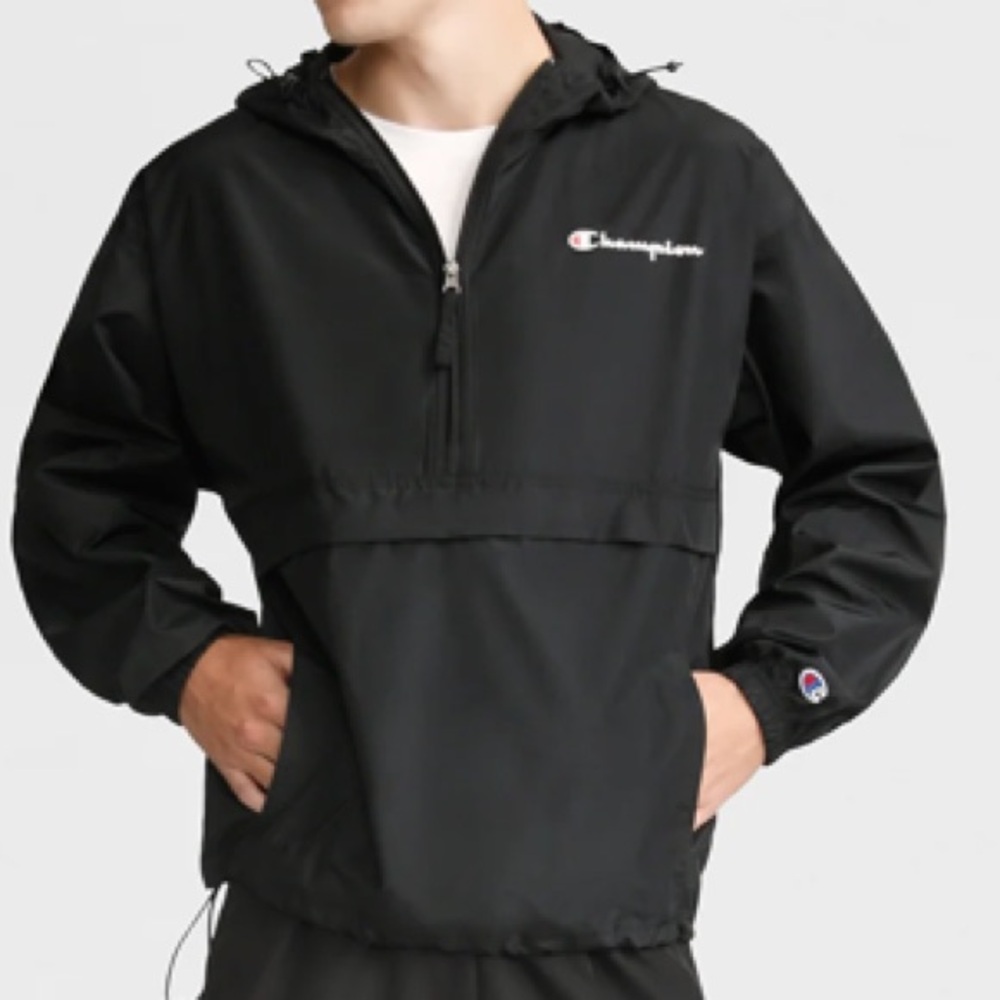 Champion STADIUM PACKABLE JACKET SCRIPT LOGO